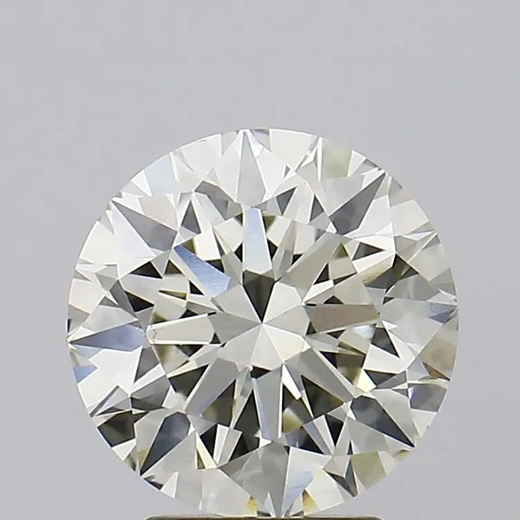 3.17ct Round Lab Grown Diamond (Colour J, Clarity VVS2, Cut EX, IGI Certified)