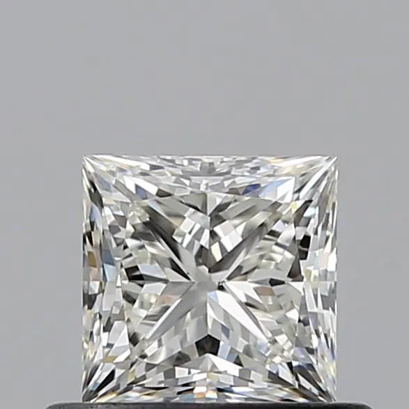 0.50ct Princess Natural Diamond (Colour I, Clarity VS2, GIA Certified)